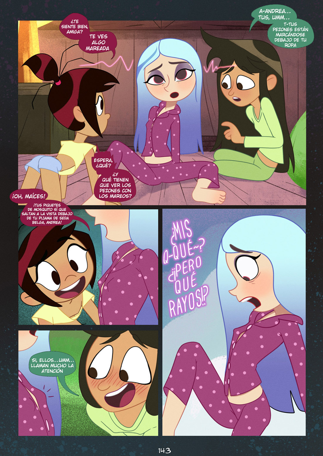PIJAMADA de CHICAS acaba mal