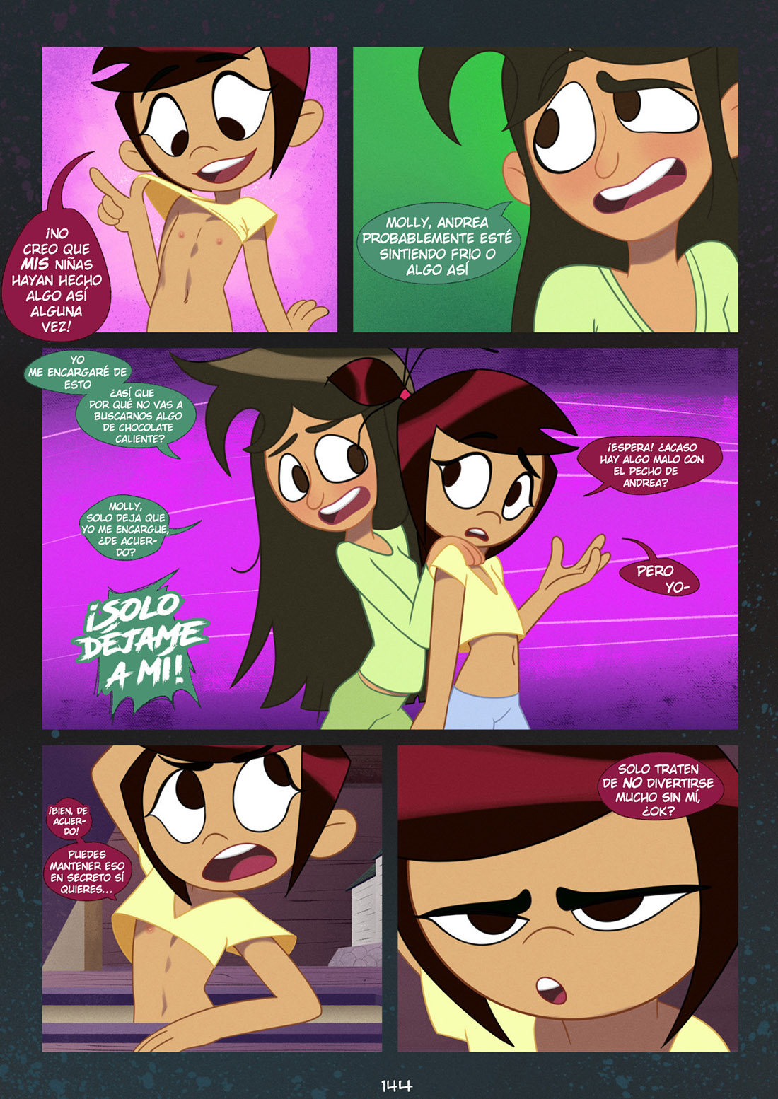 PIJAMADA de CHICAS acaba mal