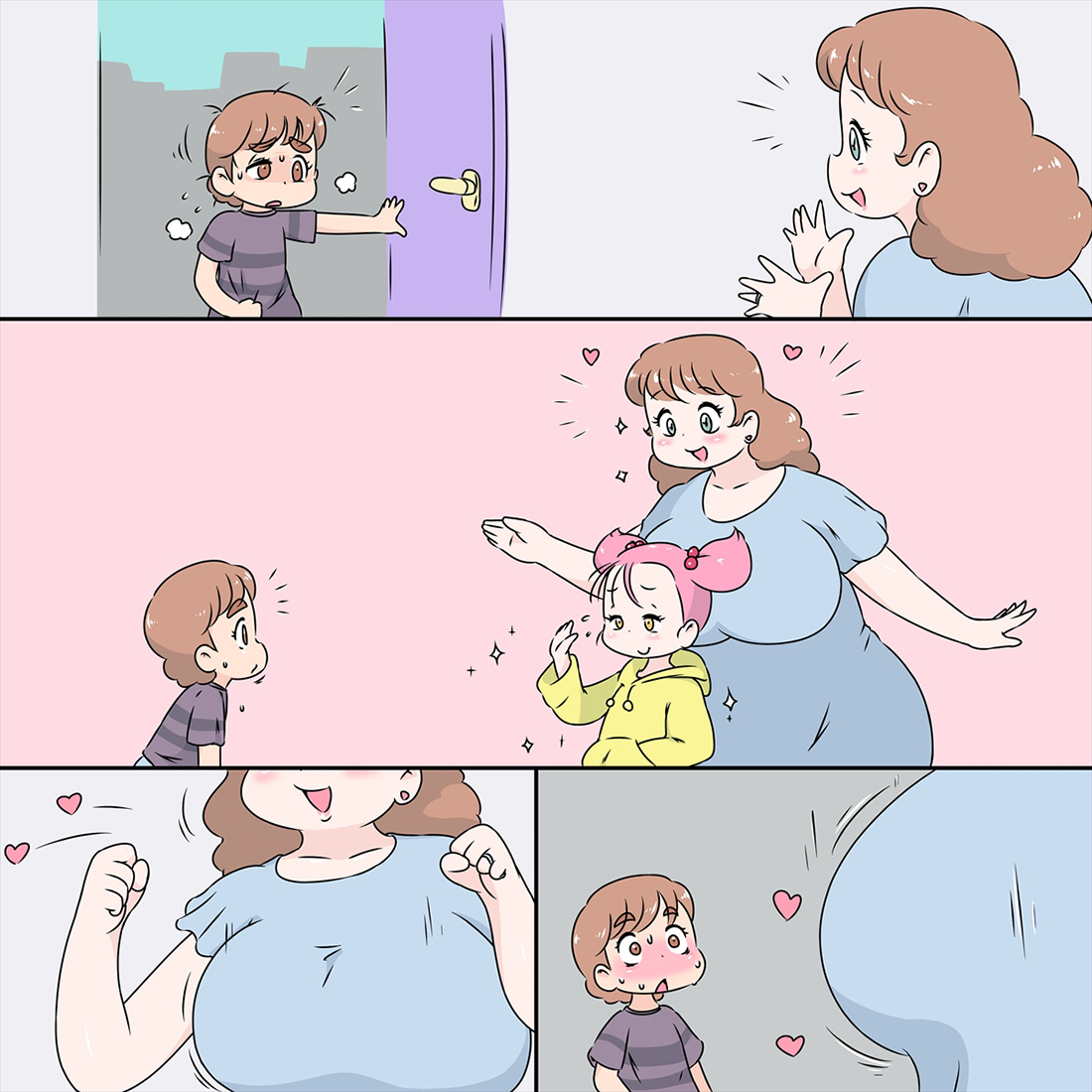 PLAYING Mochi POUNDING at Home in Winter and Im worried about my SON!