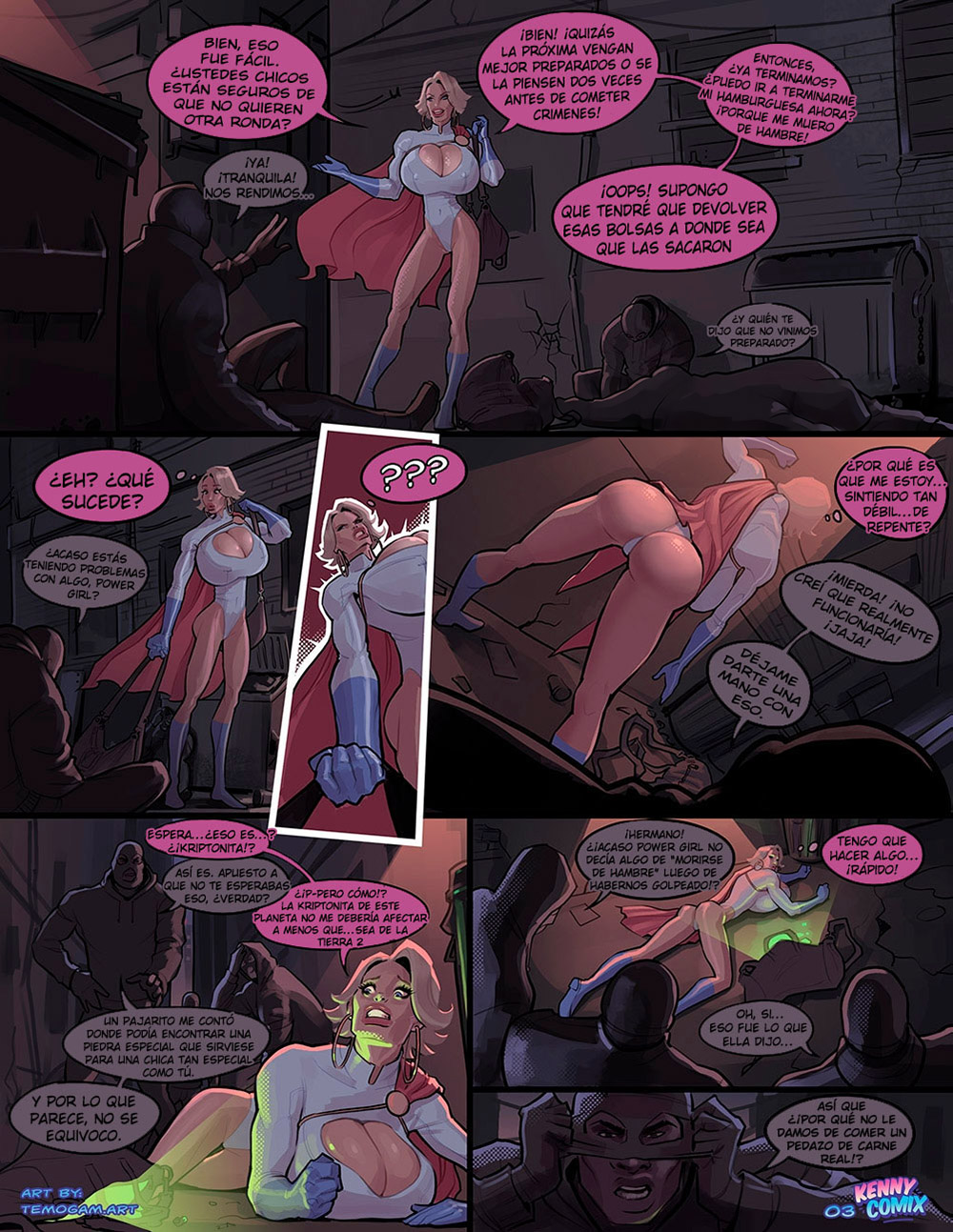 POWER GIRL Trouble in the City