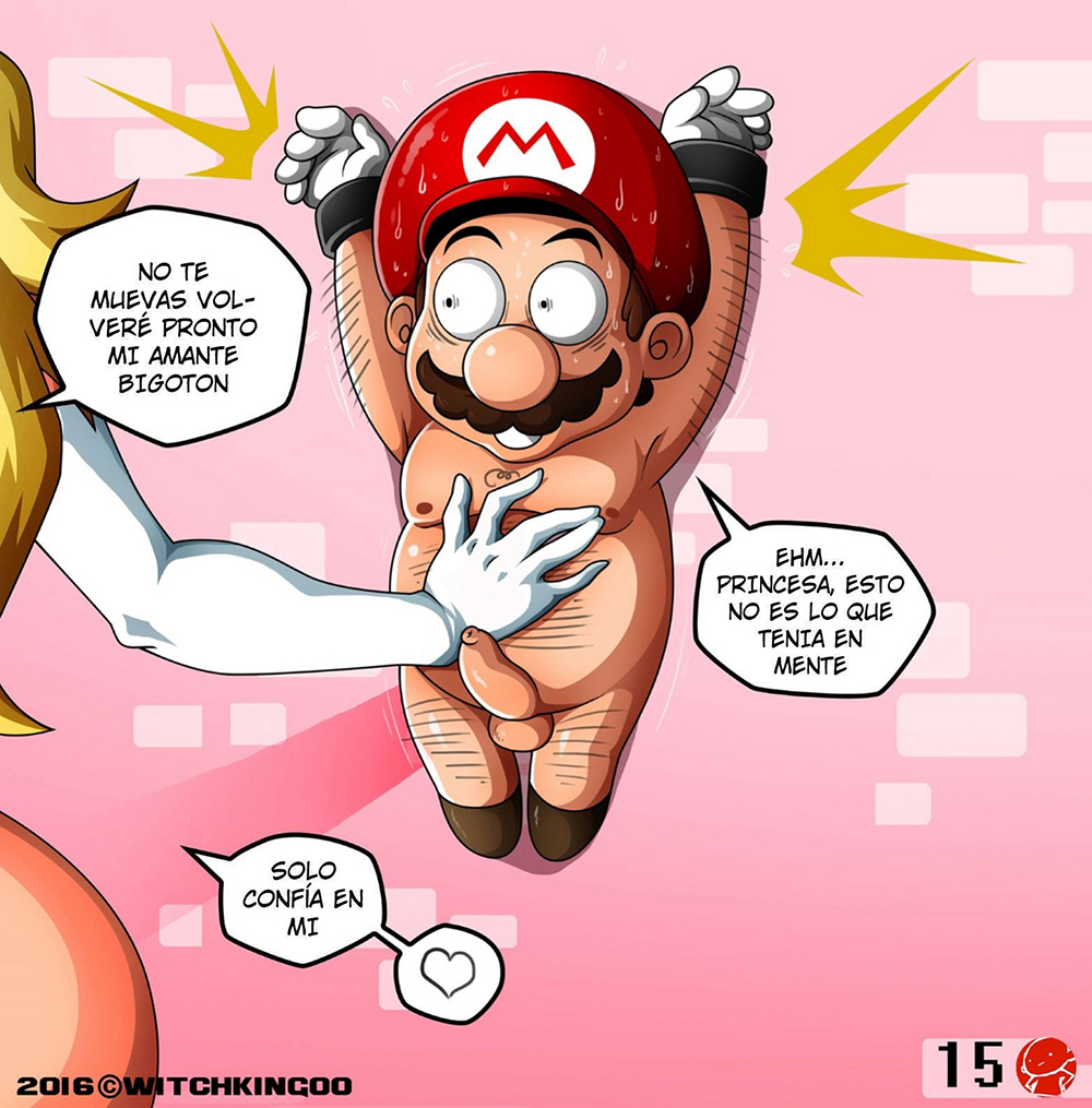 PRINCESS PEACH in Thanks MARIO