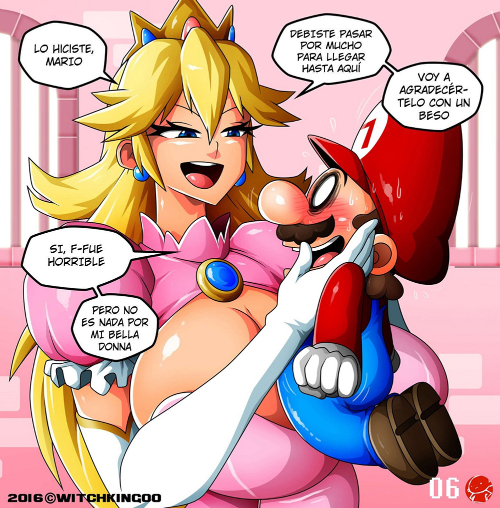 PRINCESS PEACH in Thanks MARIO