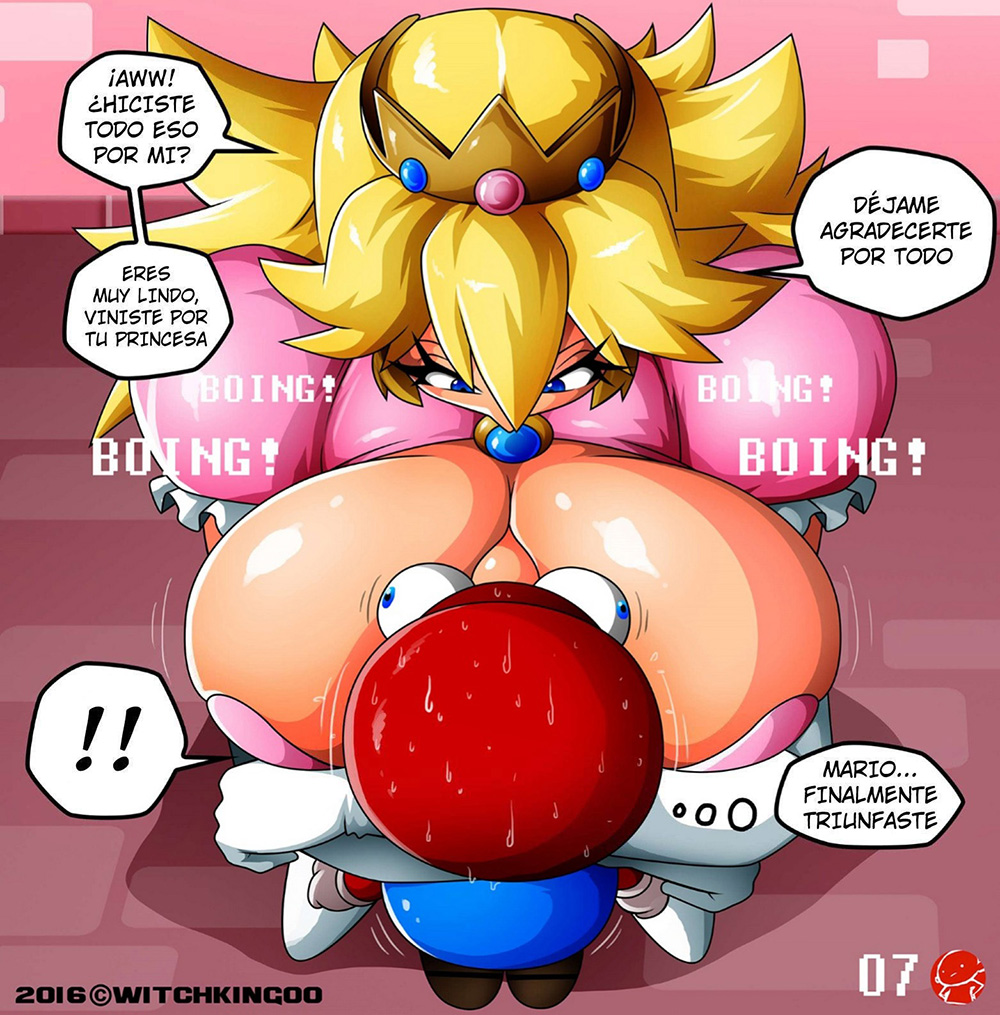PRINCESS PEACH in Thanks MARIO