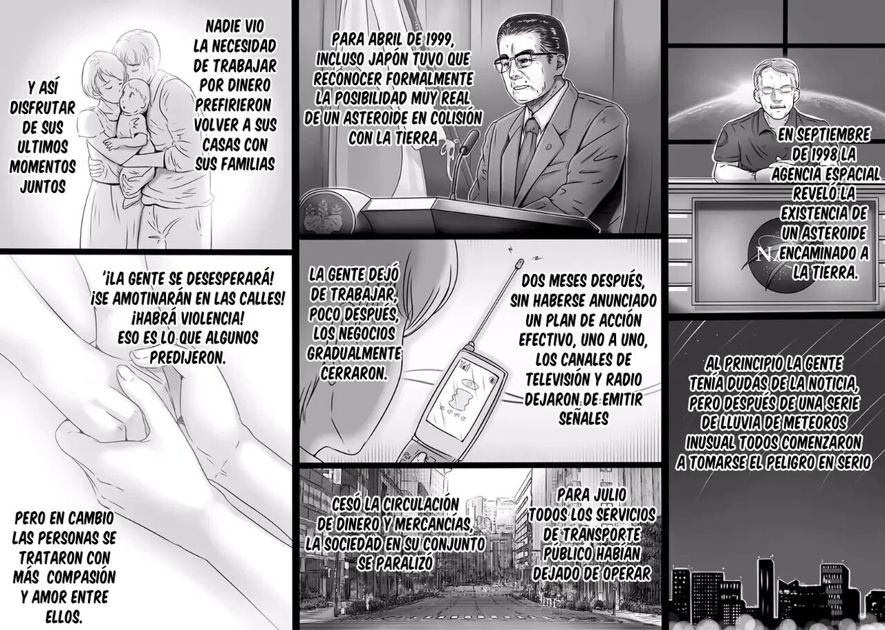Quiero estar con MAMÁ cuando el MUNDO TERMINE