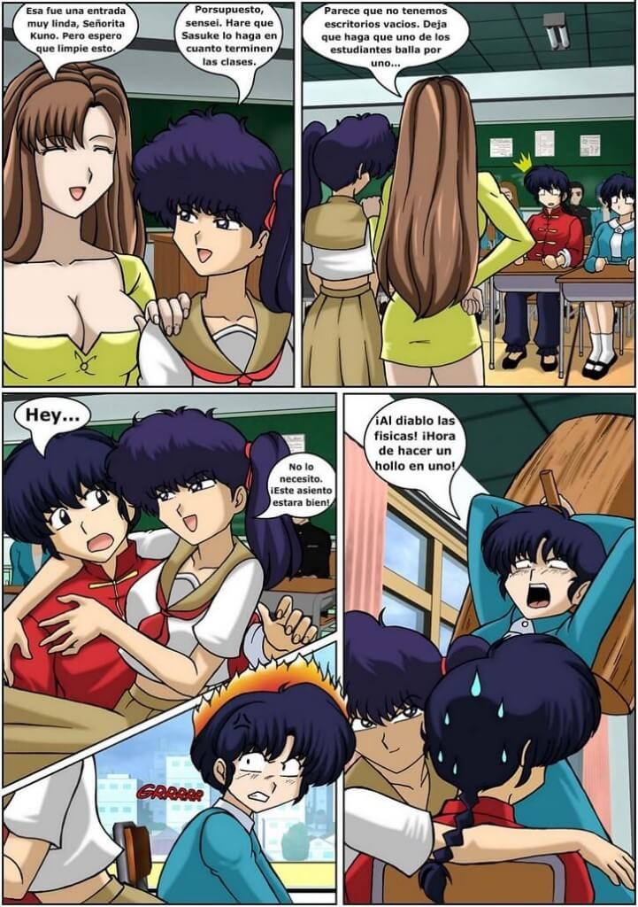 RANMA 1/2 - Black Rose of Furinkan parte 1