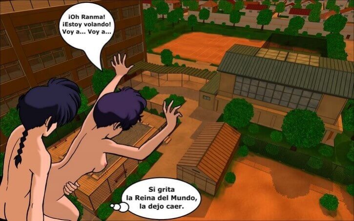 RANMA 1/2 - Black Rose of Furinkan parte 1