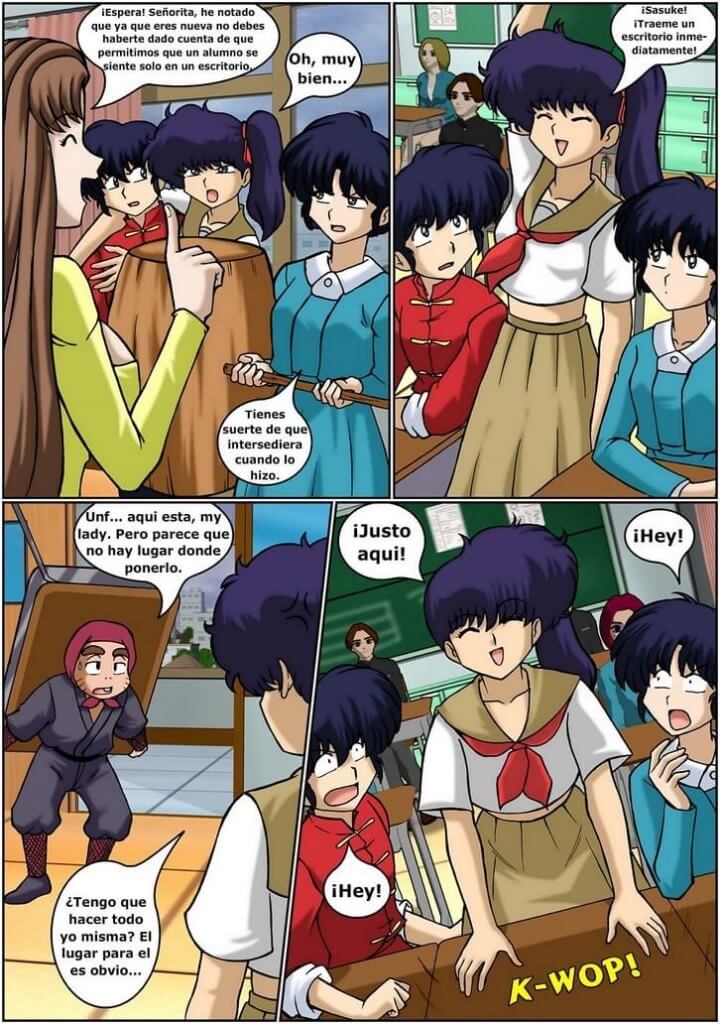 RANMA 1/2 - Black Rose of Furinkan parte 1