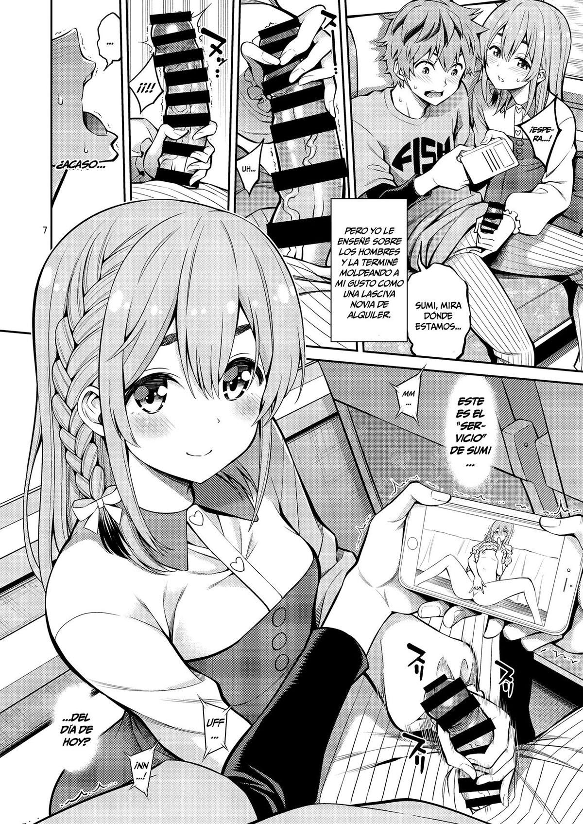 RENTAL Kanojo Osawari Shimasu parte 8