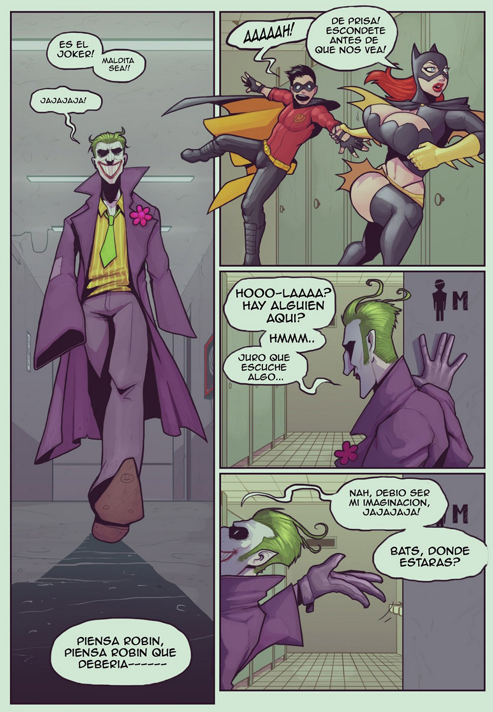 Ruined Gotham - BATIGIRL Loves ROBIN