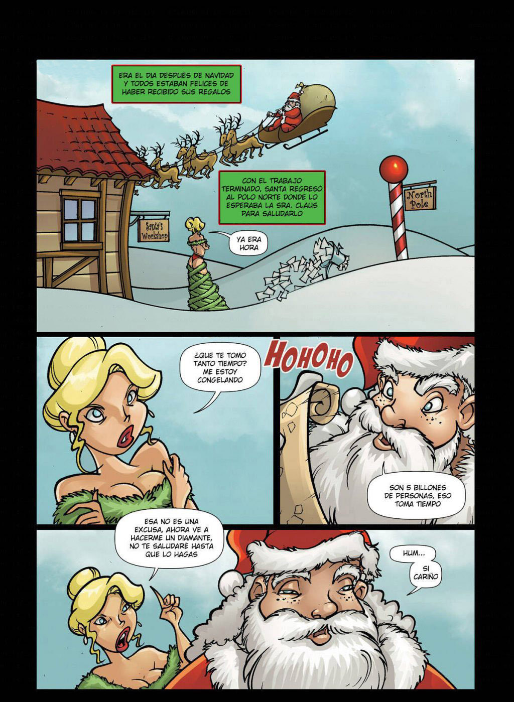 SANTAS ho ho ho