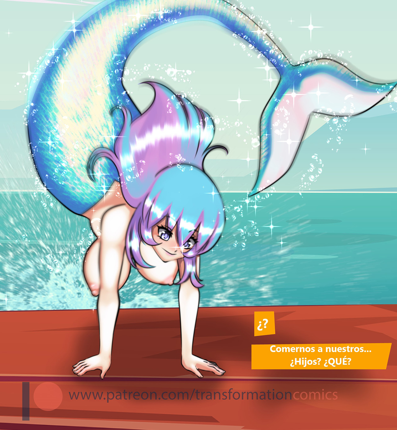 SCARLETT and the MERMAID