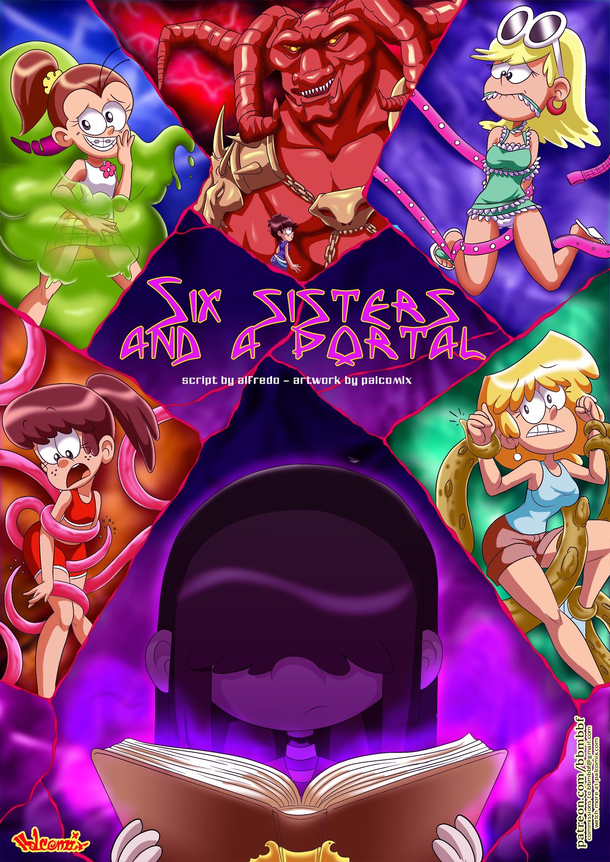 Seis HERMANAS y un PORTAL