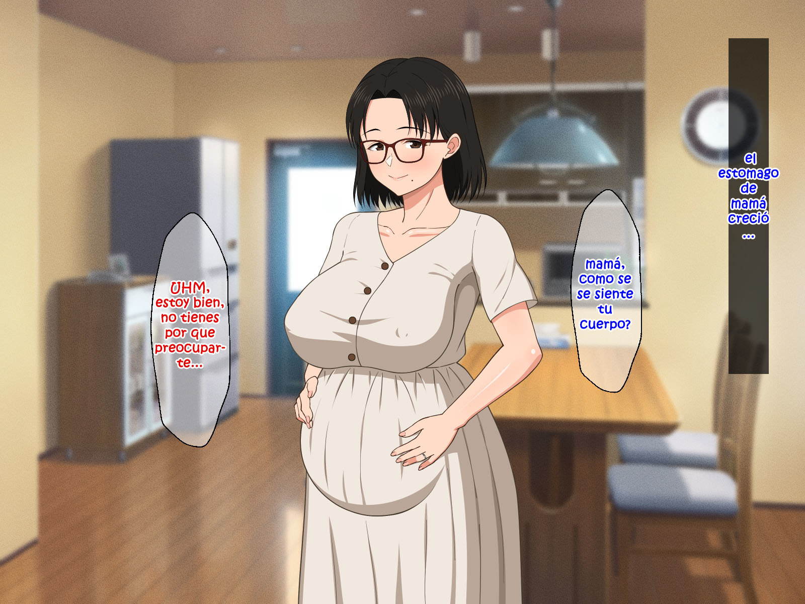 SEXO Apasionado con una MADRE TETONA con Gafas