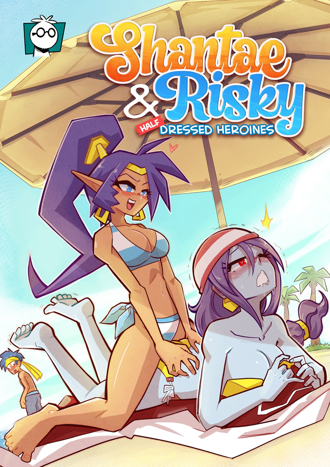 SHANTAE and RISKY - Half Dressed Heroines