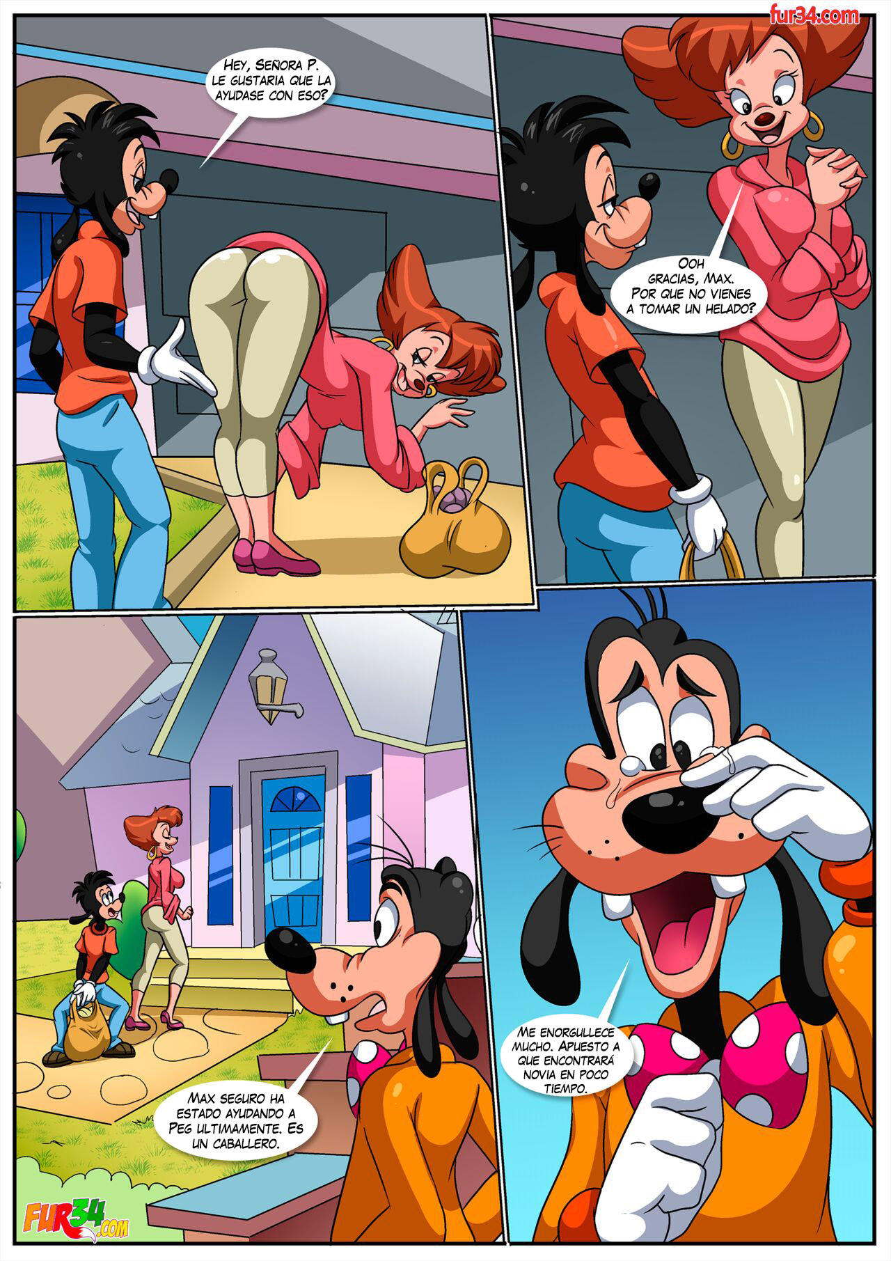 She was HYUCKING GOOFY