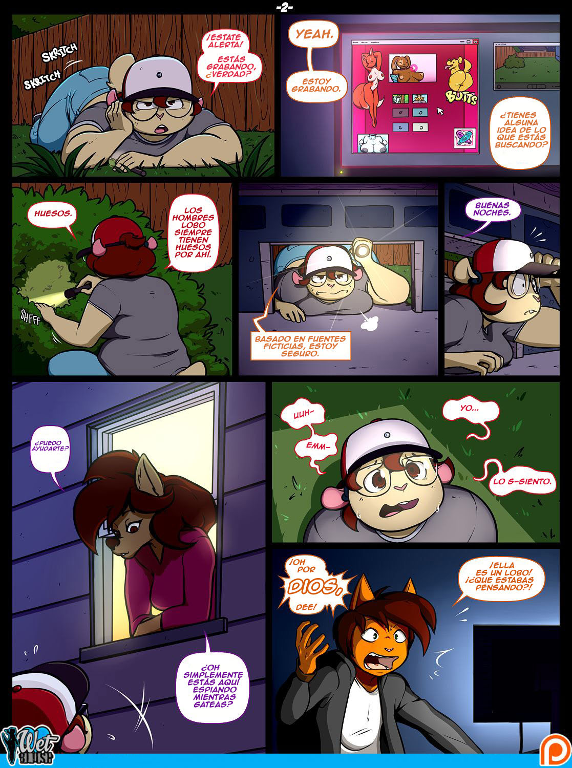 Shes a WEREWOLF!