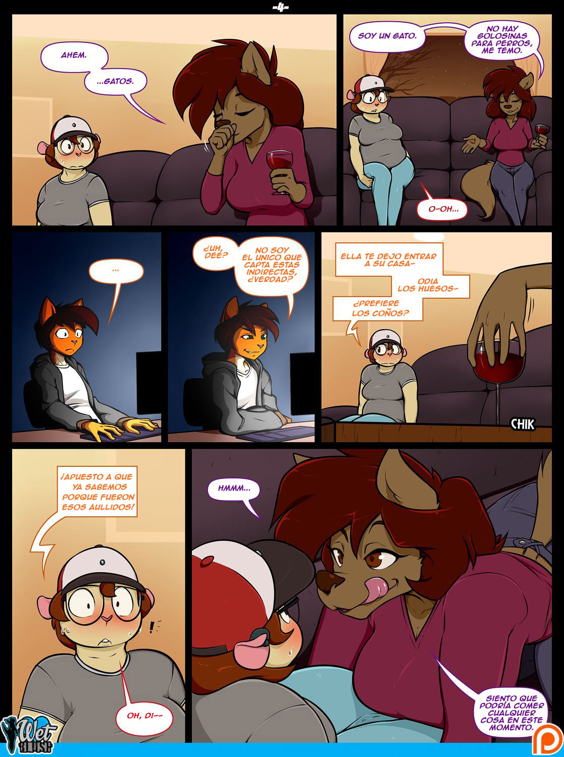 Shes a WEREWOLF!