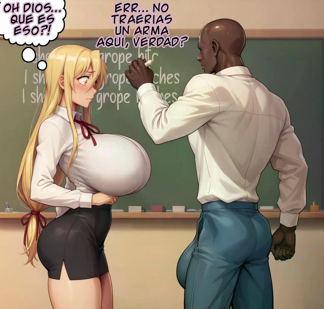 SHIZUKA MARIKAWA stuck with some DELINQUENTS