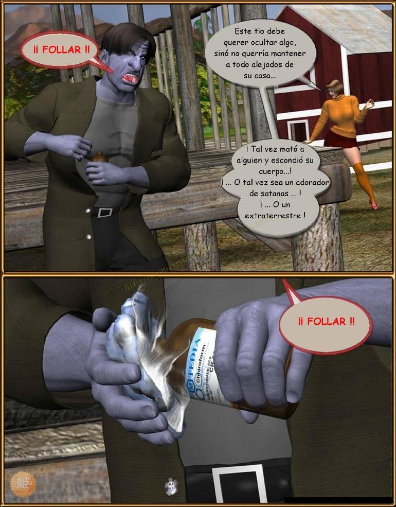SHOOBY DOO el misterio del FOLLADOR