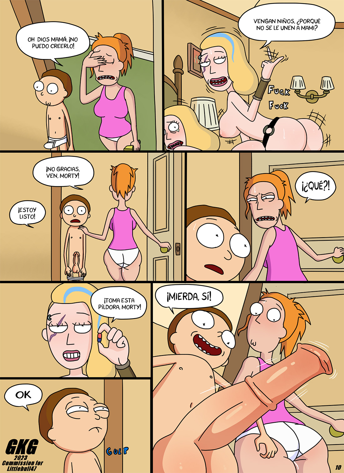 Sneaking into MORTYS room at NIGHT