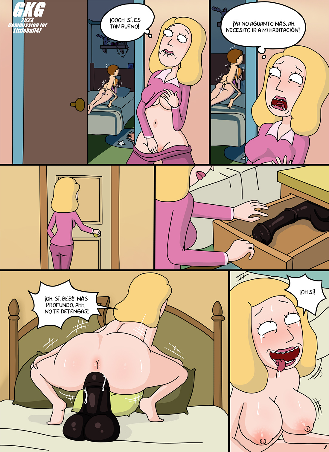 Sneaking into MORTYS room at NIGHT