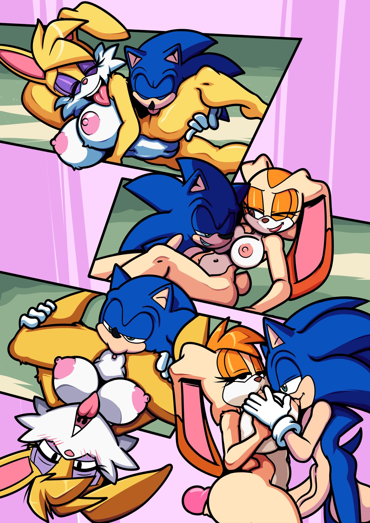 SONIC GIRLS Easter