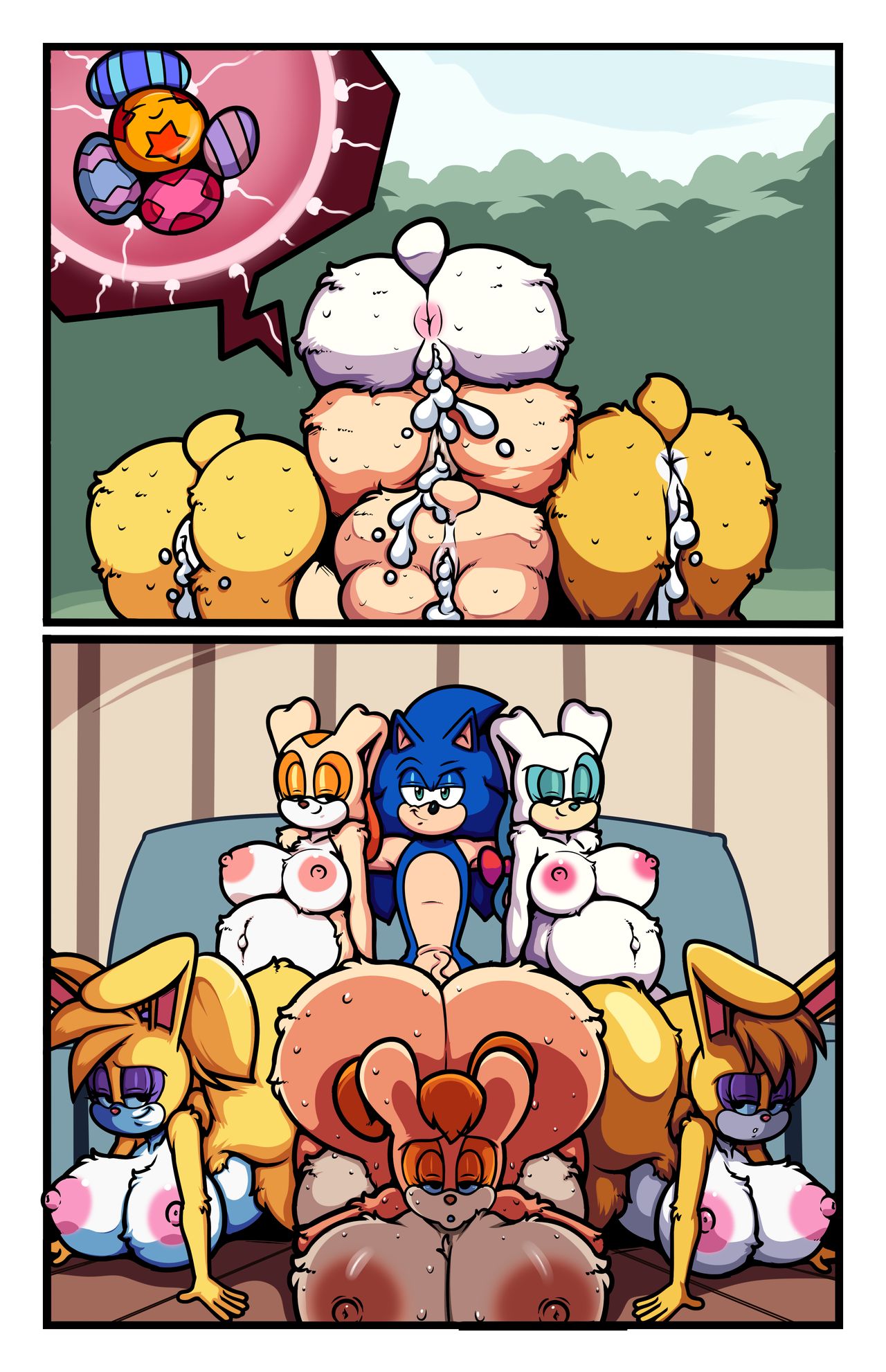 SONIC GIRLS Easter