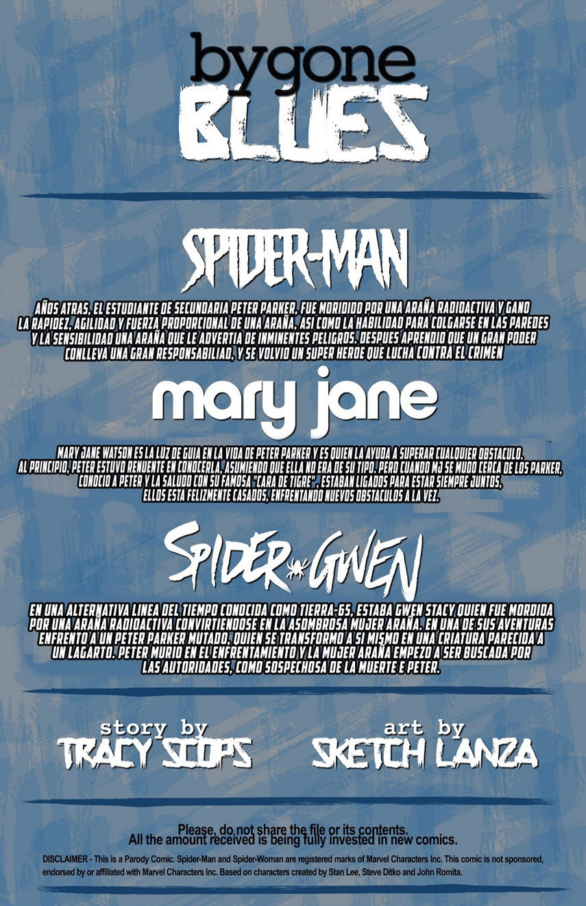 SPIDER GWEN - Bygone Blues