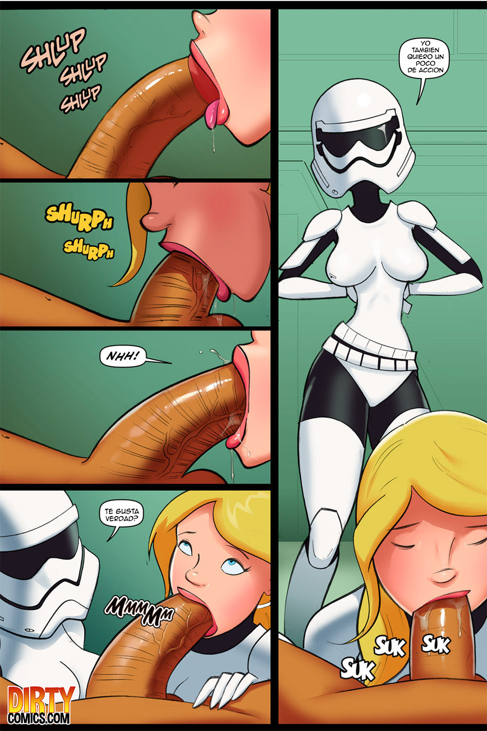 Star PORN - The COCK Awakens