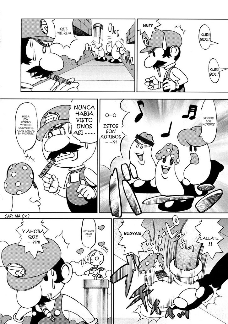 SUPER MARIO BROS Version Porno
