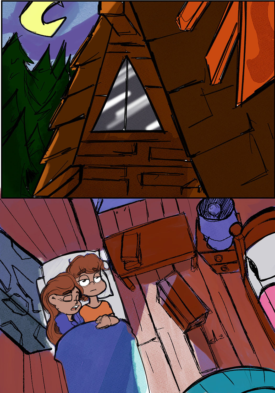 Super Twins DIPPER and MABEL parte 1