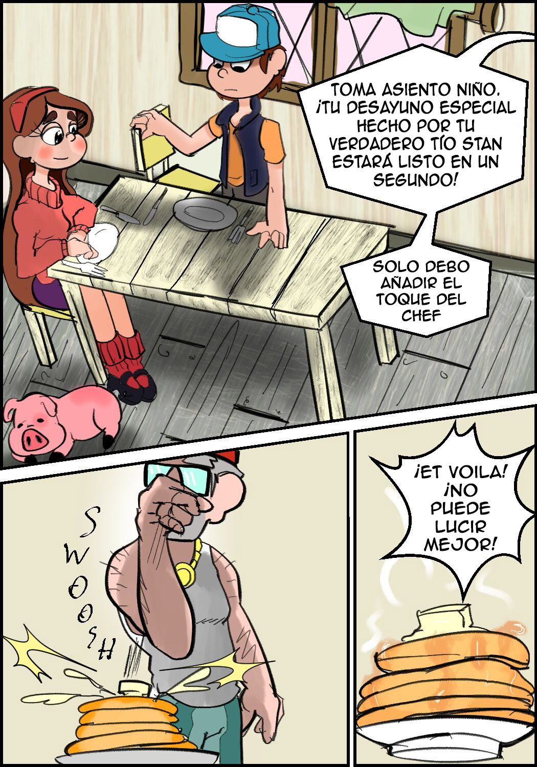 Super Twins DIPPER and MABEL parte 2