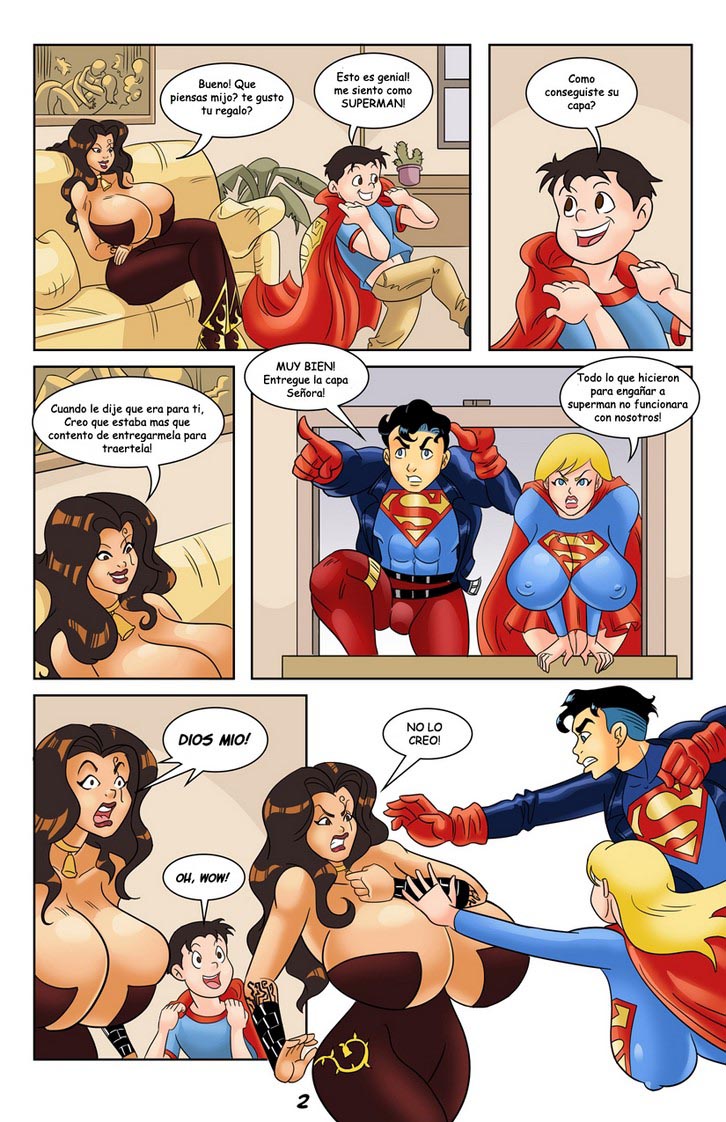 SUPERBOY and SUPERGIRL