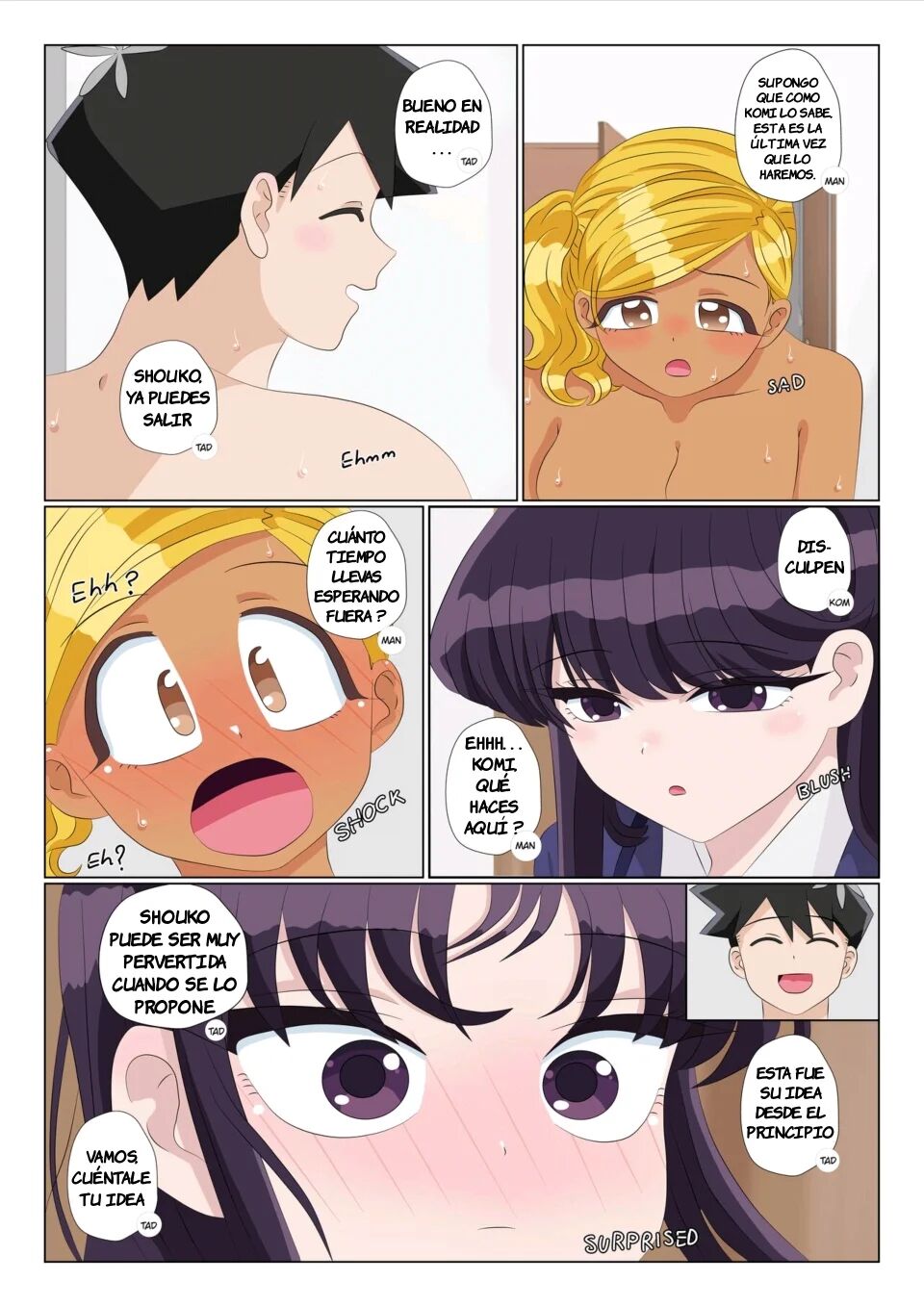 TADANO-KUN cant CUM alone 11 - La idea de KOMI