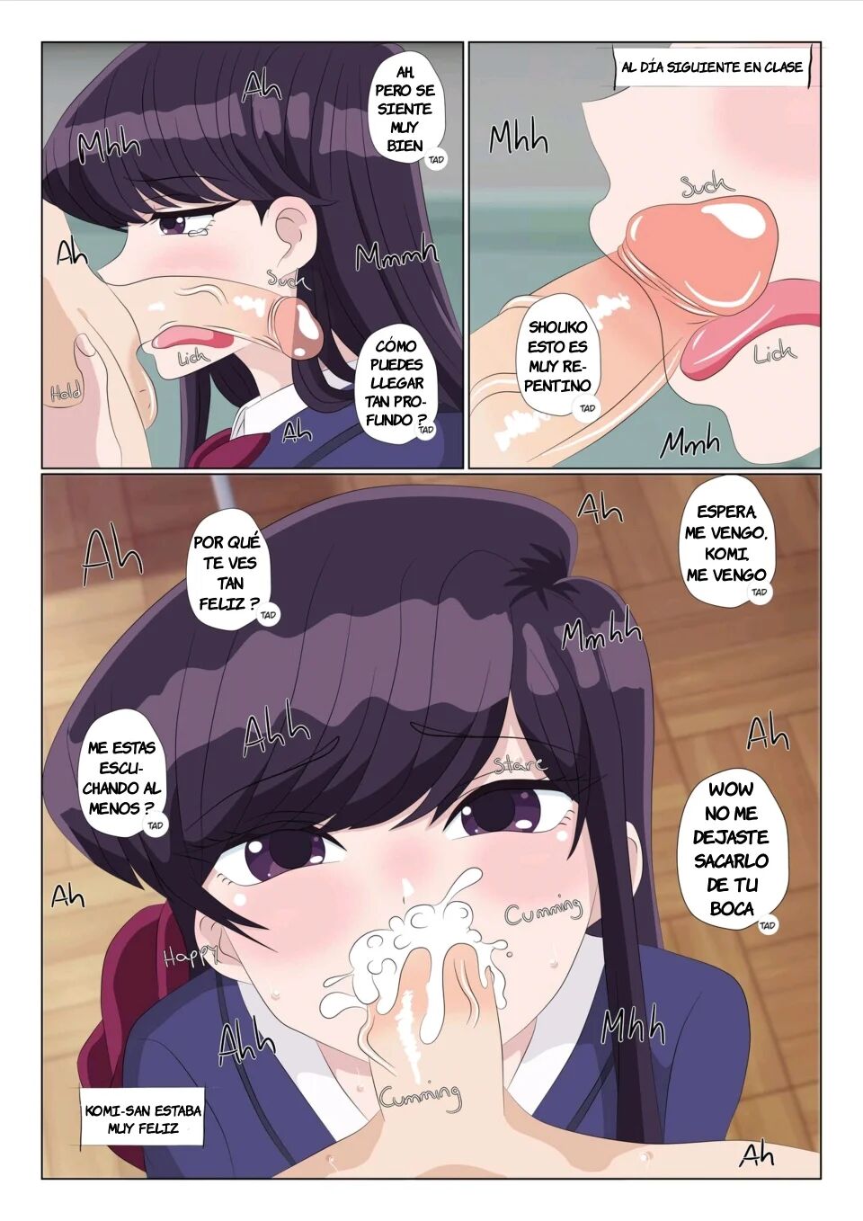 TADANO-KUN cant CUM alone 11 - La idea de KOMI