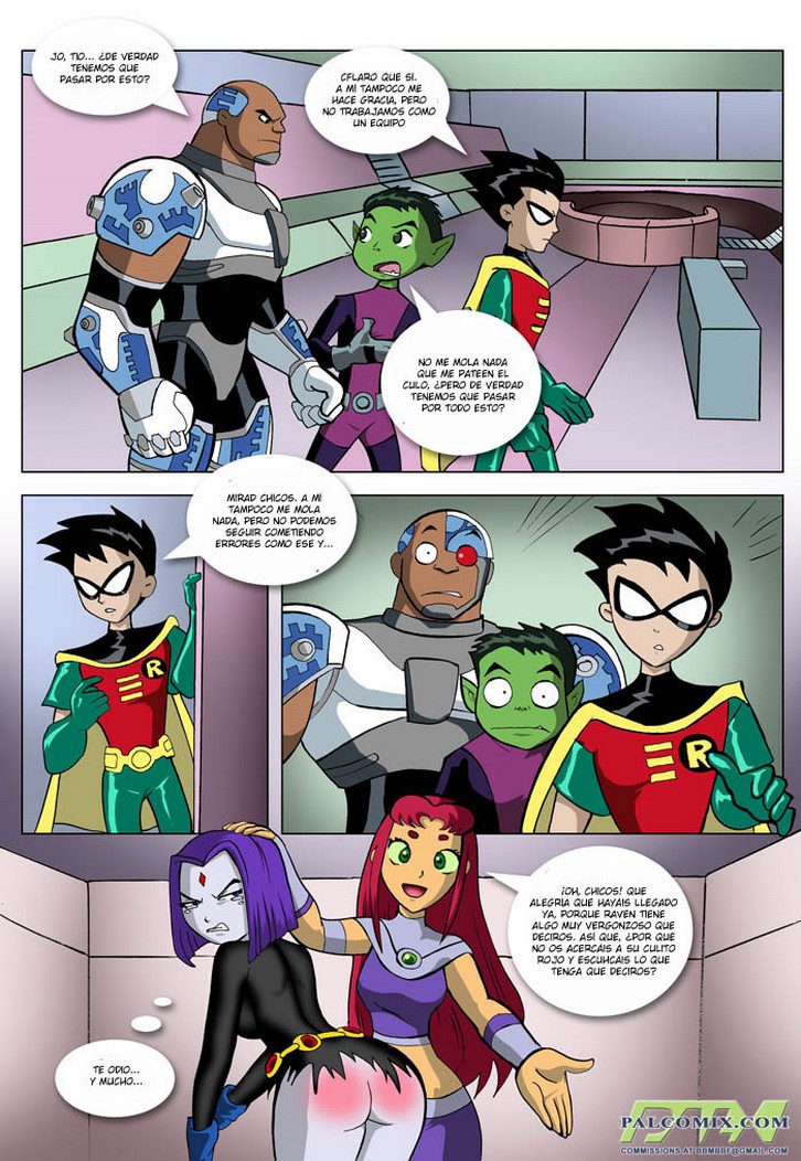 TEENS TITANS - el Juego de la Culpa