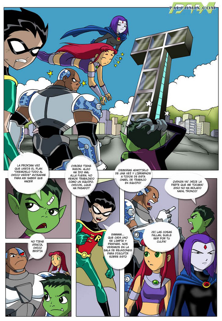 TEENS TITANS - el Juego de la Culpa