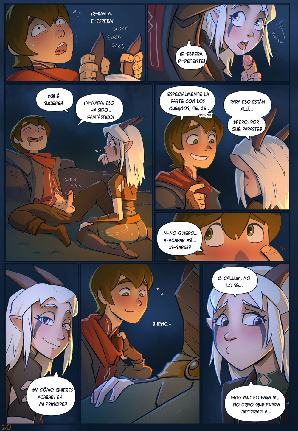 The DRAGON PRINCE of Hung PRINCES and HORNY Elves