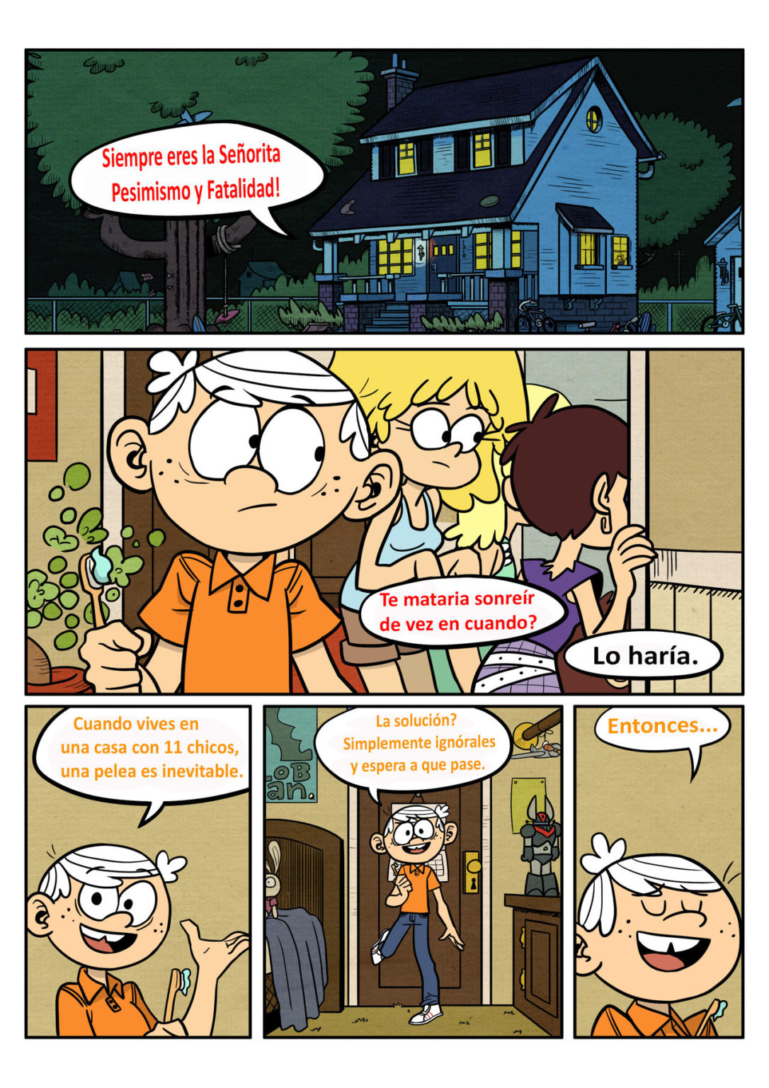 The LOUD HOUSE - Hermana y Hermano