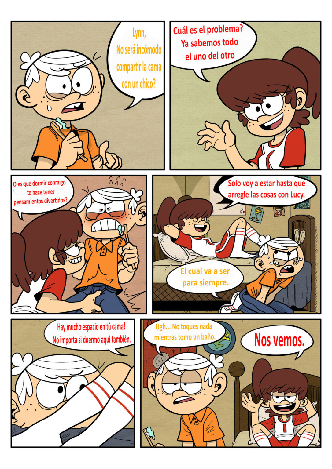 The LOUD HOUSE - Hermana y Hermano