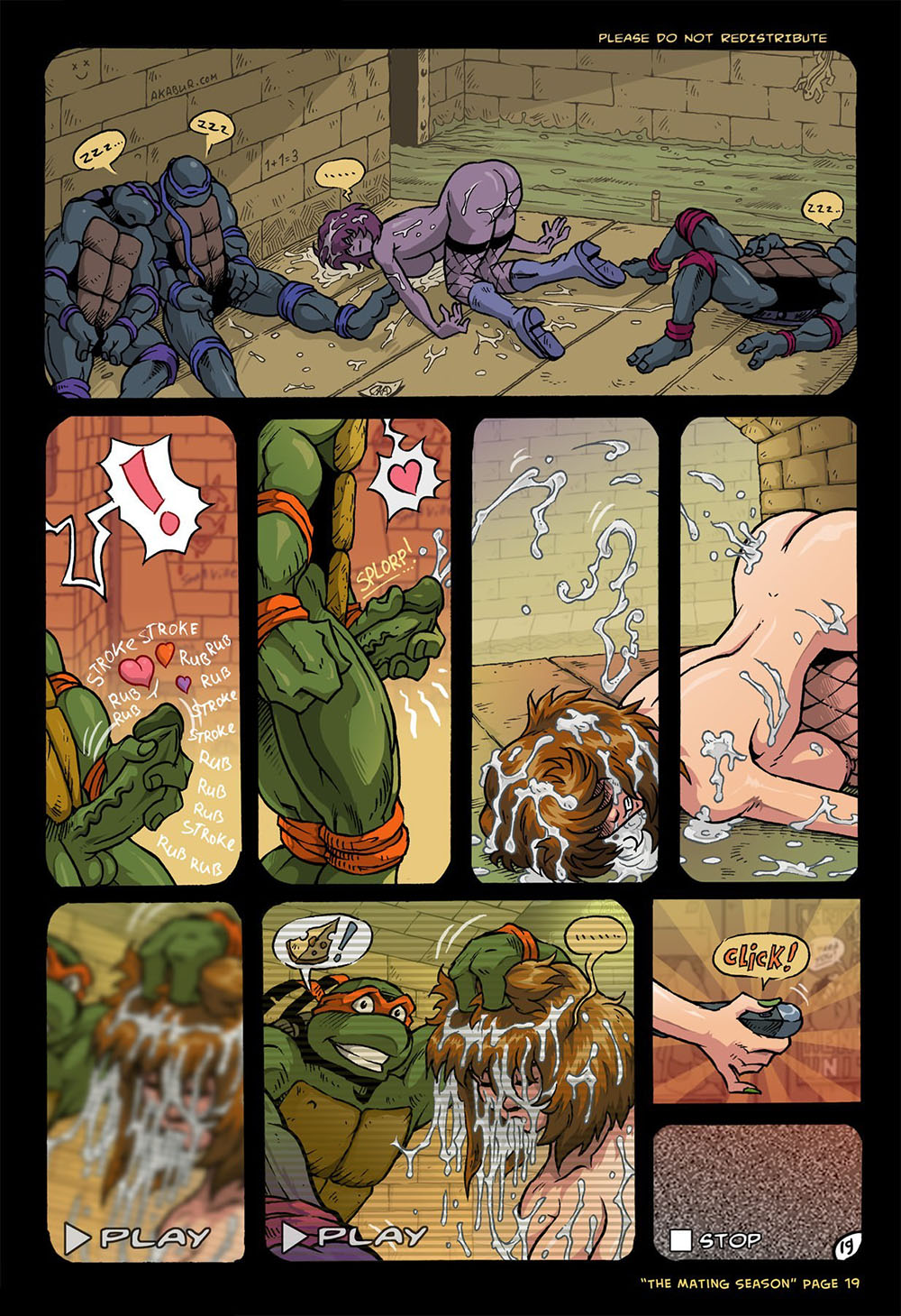 The Mating Season TORTUGAS NINJA