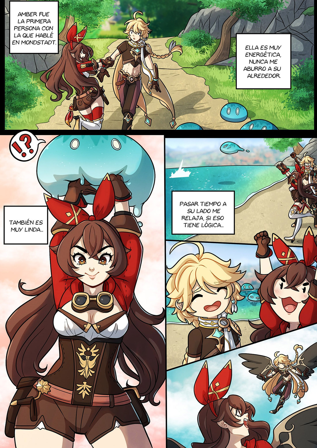 The TRAVELERS Guide to Teyvats Heart - AMBER