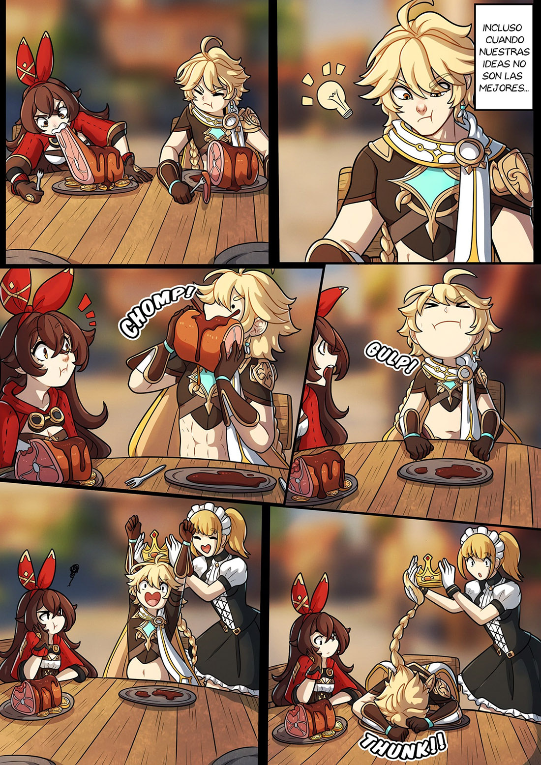 The TRAVELERS Guide to Teyvats Heart - AMBER