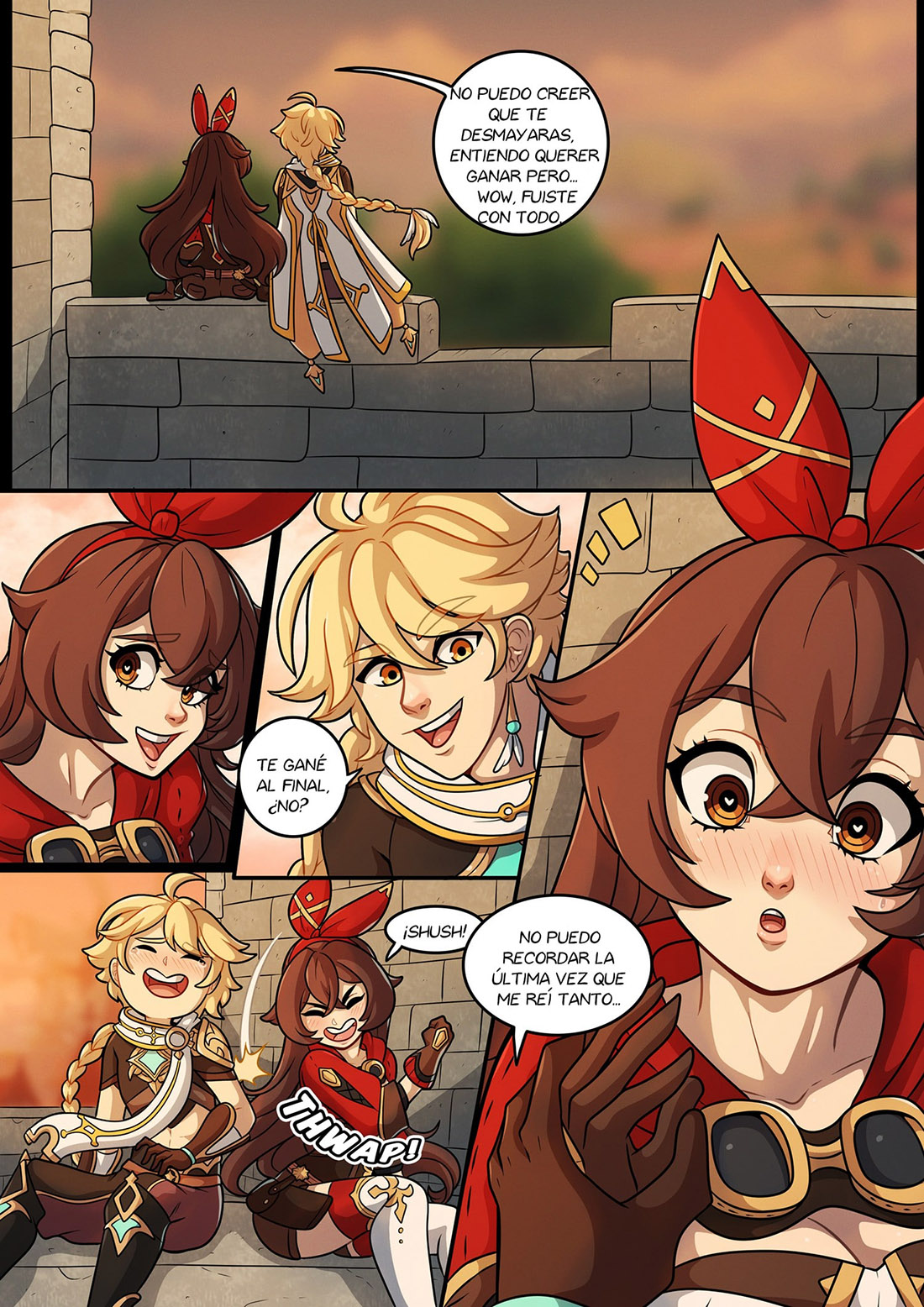 The TRAVELERS Guide to Teyvats Heart - AMBER
