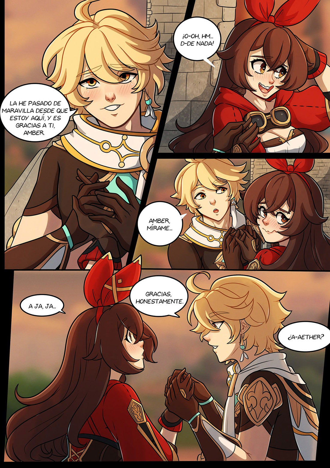The TRAVELERS Guide to Teyvats Heart - AMBER