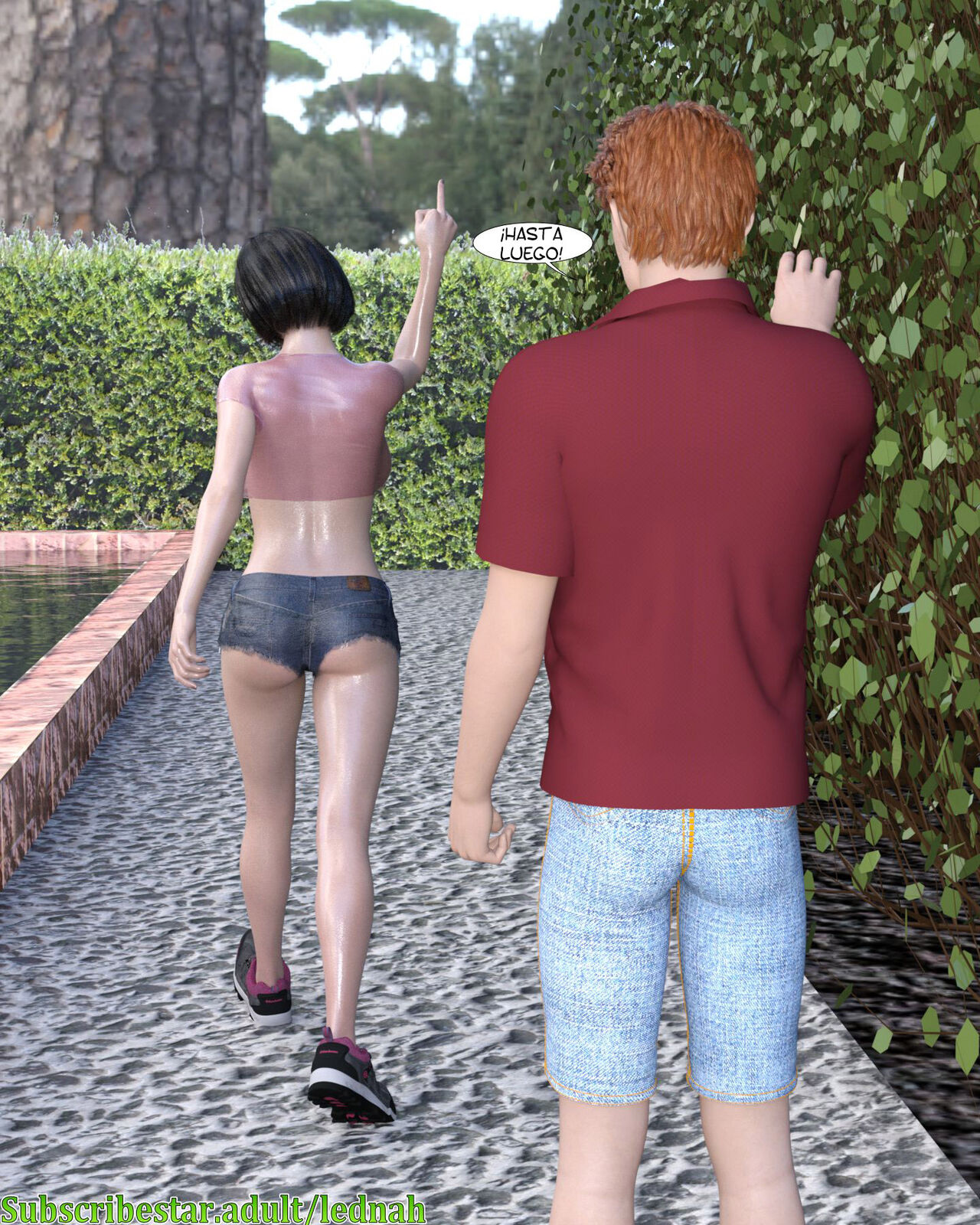 The XXX ADVENTURES of Dennis Sanchez parte 1