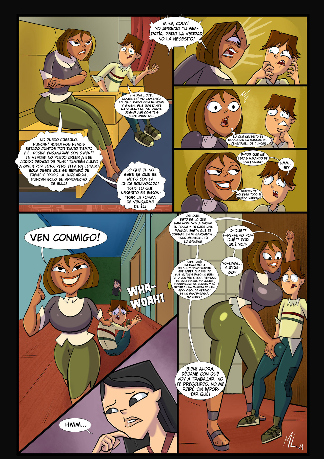 TOTAL DRAMA Comic