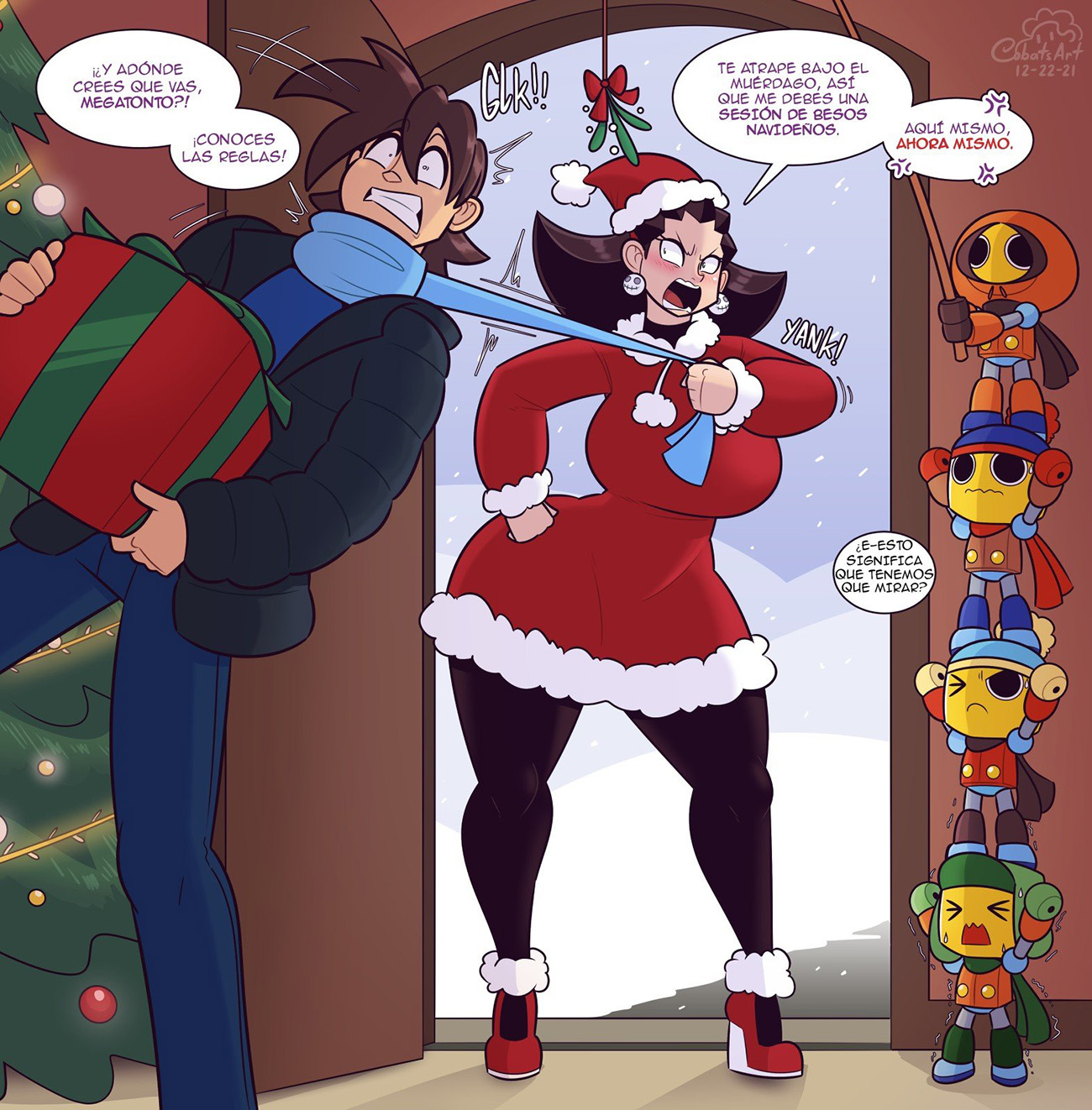 TRON x MEGAMAN - Happy Holiday