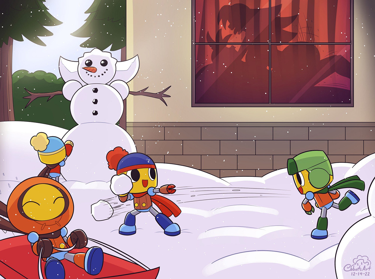 TRON x MEGAMAN - Happy Holiday