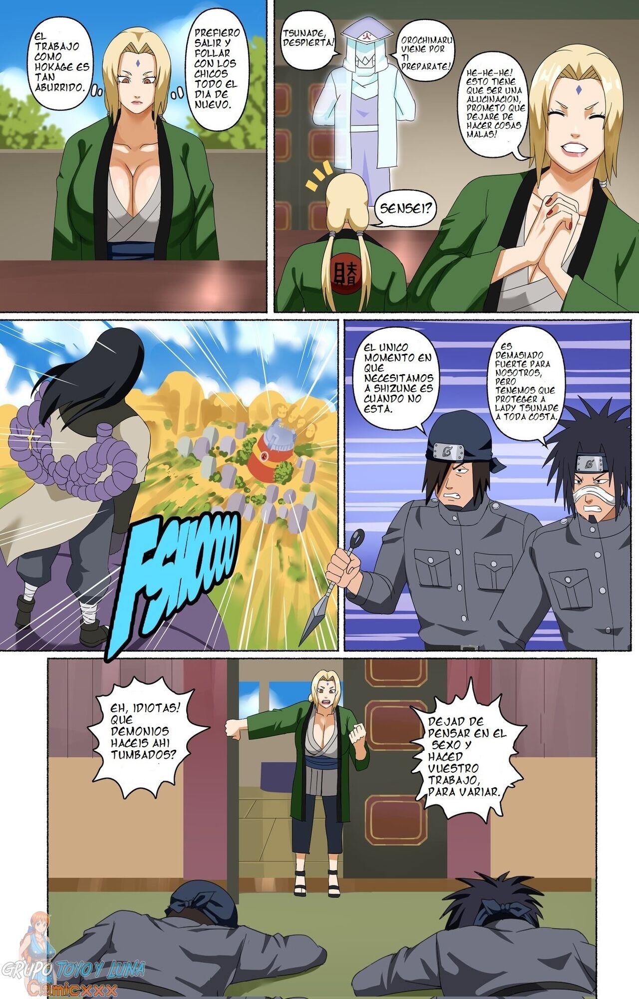 TSUNADE and her Assistants